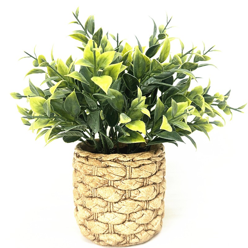 Plant atifisyèl zèb dekoratif